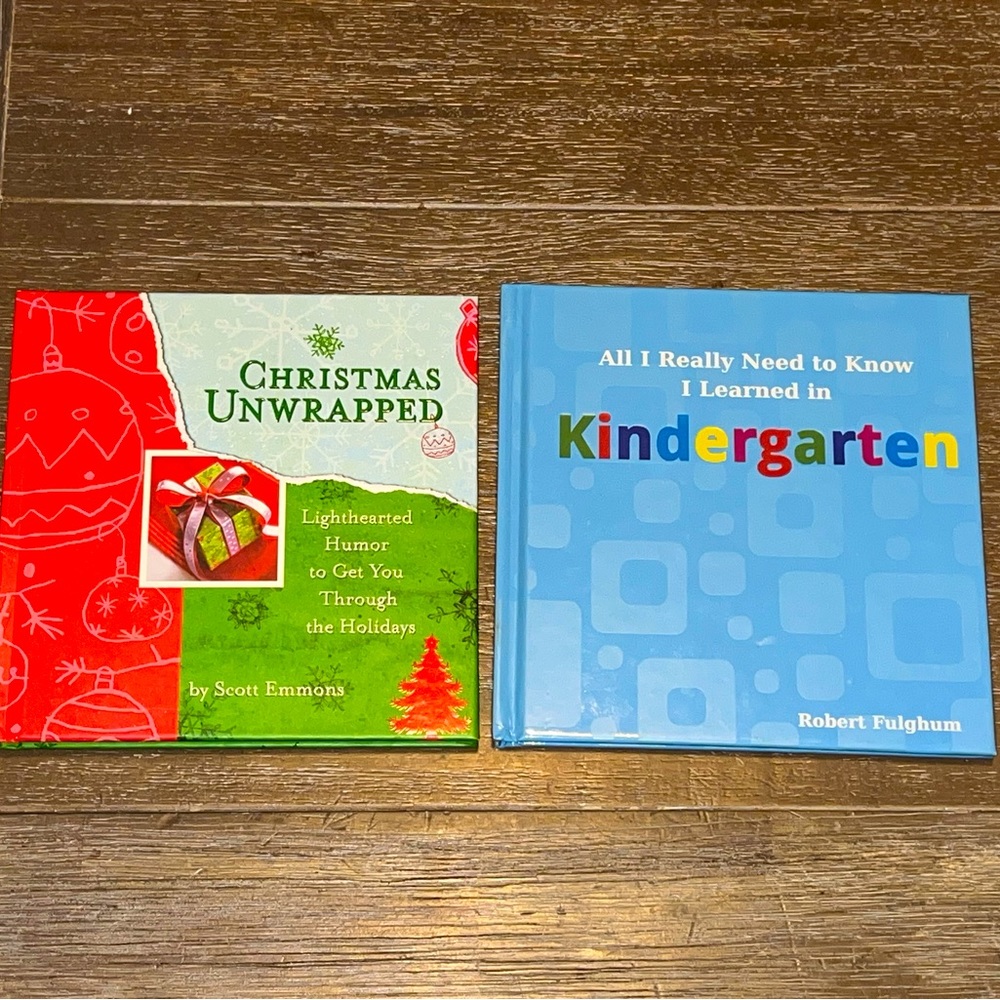 (2) Hallmark Hardback Gift Books